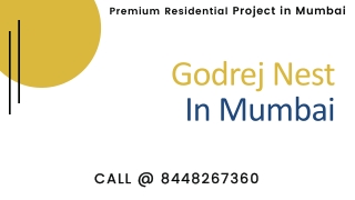 Godrej Nest Kandivali Mumbai