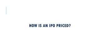 How is an IPO Priced?