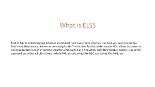 How to choose Best ELSS Funds