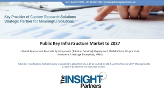 Public Key Infrastructure Market