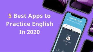 5 Best Apps to Practice English In 2020