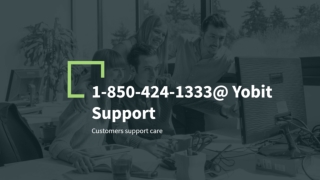 1-8504241333 Yobit Support Number