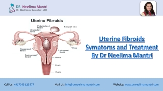 Uterine Fibroids Symptoms and Treatment By Dr Neelima Mantri