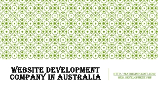 Website Development Company in Australia