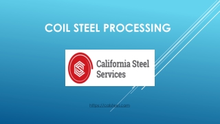 Coil Steel Processing