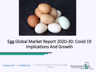 Egg Market Overview With Detailed Analysis, Competitive Landscape, Forecast to 2020