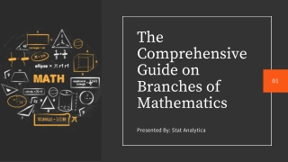 The Comprehensive Guide on Branches of Mathematics