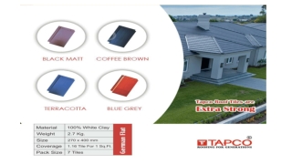 Tapco Roofing Tiles