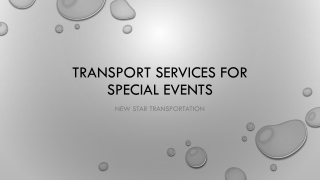 New Star Transportation Shuttle Service Houston TX