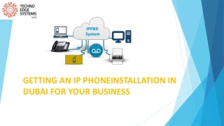 Getting IP Phone Installation in Dubai For Your Business