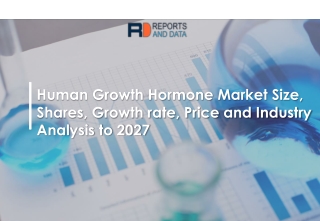 Human Growth Hormone Market 2019-2026: Economic Performance Evaluation, Business Competition & CAGR