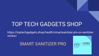Smart Sanitizer Pro