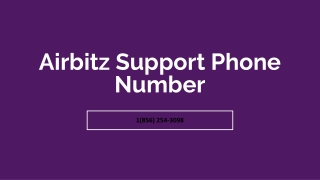 Airbitz Support Phone Number【✇1(856) 254-3098✇】