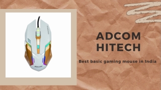 Basic gaming mouse at the most affordable price