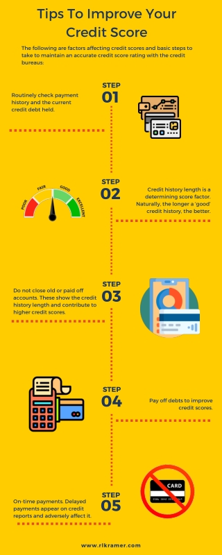 Tips to improve your credit score