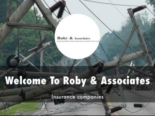 Information Presentation Of Roby & Associates