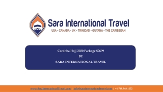 5 Star Affordable Hajj 2020 Package from USA | Sara International Travel