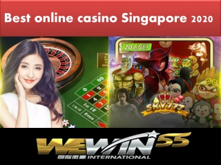 best online casino Singapore 2020
