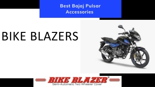 Buy the best Bajaj Pulsar accessories.