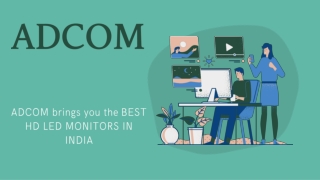 Looking for the best LED monitors online in India?