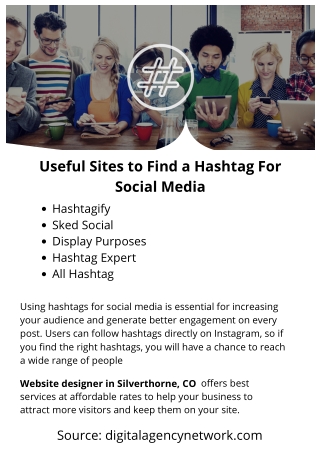 Useful Sites to Find a Hashtag For Social Media