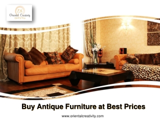 Buy Antique Furniture at Best Prices