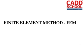 FEM|CADD SCHOOL | Finite Element Method software training in Chennai