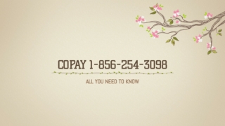 Copay  (856-254-3098) Copay Phone Number