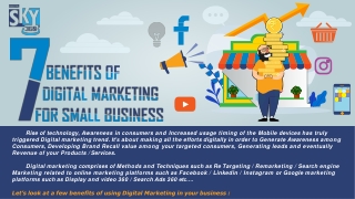 7 Benefits of Digital Marketing for Small Business