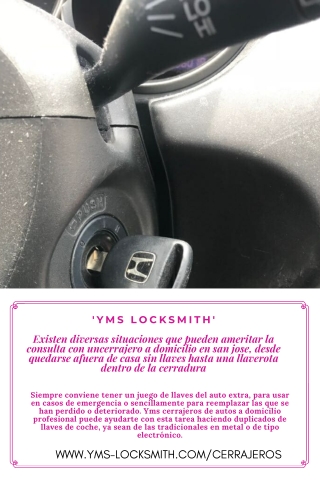 Cerrajero de Autos clasificado a domicilio