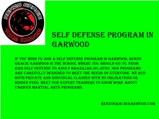 Renzograciegarwood.com - Self Defense Program in Garwood