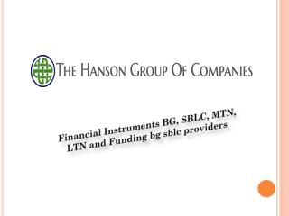 Best Uses Of SBLC Bank Guarantee During Any Purchase