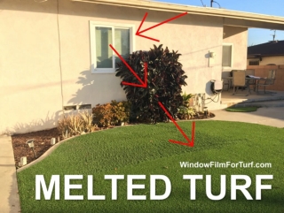 Window Film for Artificial Grass