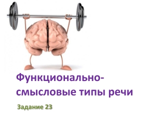 Типы текста