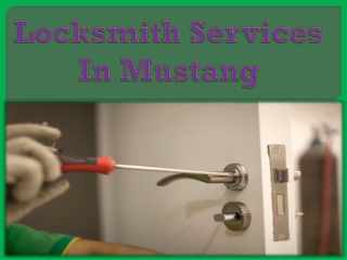 Locksmith Services In Mustang