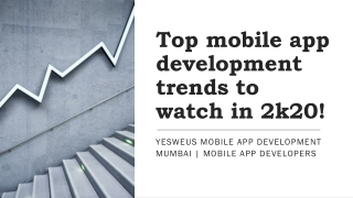 Mobile App Development In Mumbai | Yesweus