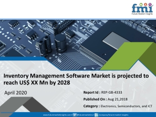 INVENTORY MANAGEMENT SOFTWARE Market Forecast Hit by Coronavirus Outbreak, Downside Risks Continue to Escalate