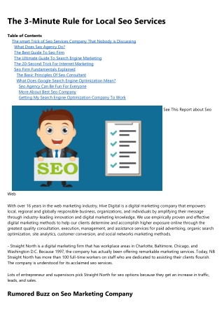 The Main Principles Of Seo Analysis