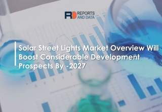 Solar Street Lights Market Product Types, Supply Chain relationship and Cost Structures
