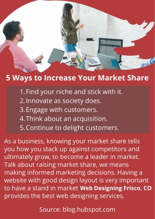 5 Ways to Increase Your Market Share