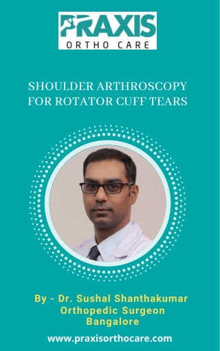 Rotator Cuff Tear -Best Rotator cuff tears treatment in Bangalore