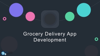 Grocery Delivery App Development