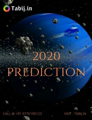 Make your life easy by accurate prediction for 2020