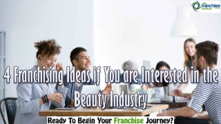 4 Franchising Ideas if You are Interested in the Beauty Industry