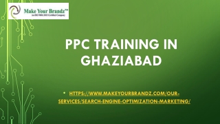 PPC Training in Ghaziabad