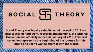 Social Theory Original Collection - Social Theory