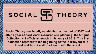 Social Theory Original Collection - Social Theory