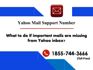 Yahoo Mail Support Phone 1855=744=3666 Number