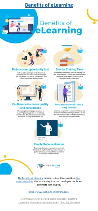 Benefits of eLearning
