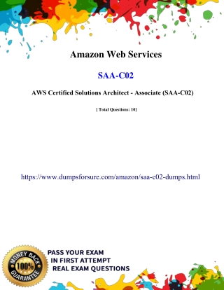 2020 Download Updated Amazon SAA-C02 Dumps